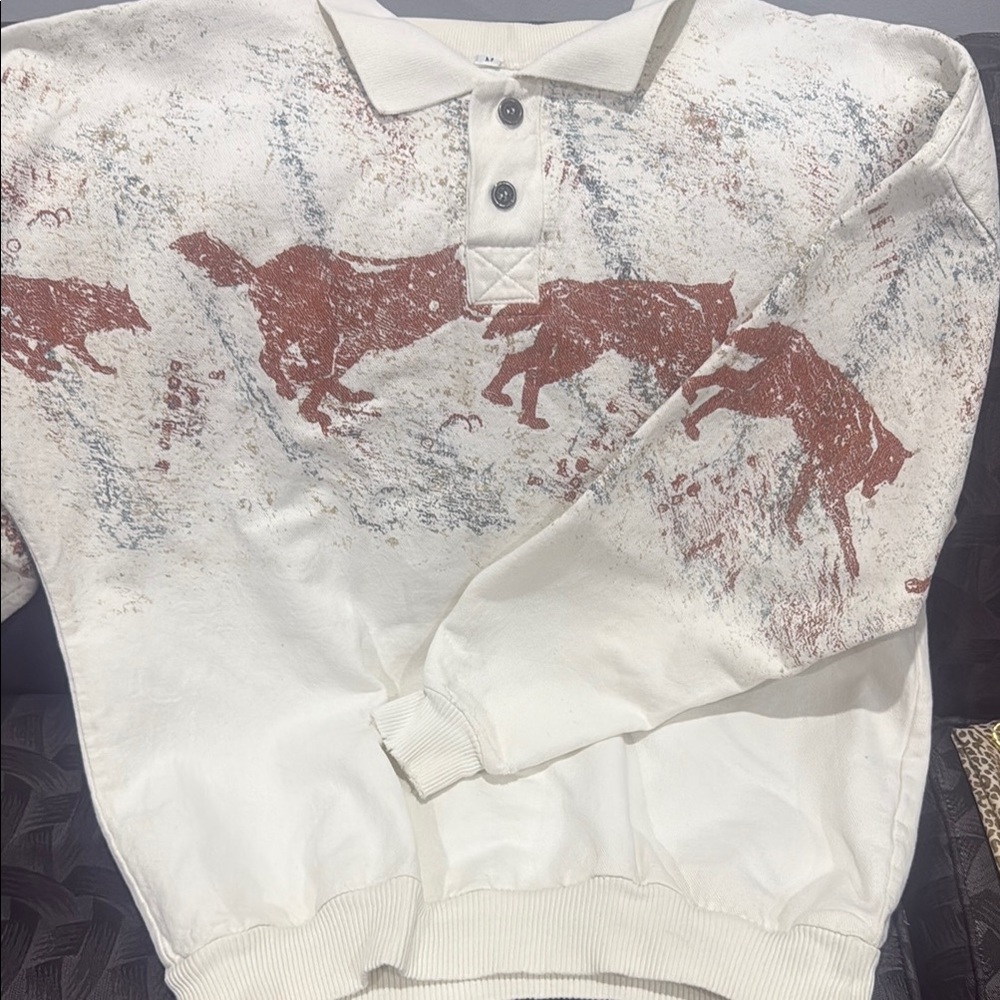 Vintage Art Unlimited Wolf pack Design